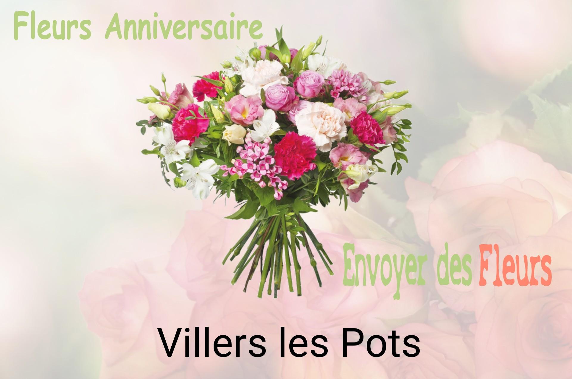 Bouquet de fleurs d’anniversaire livré à Villers-les-Pots